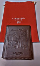 Portefeuille Lancel Paris porte carte cuir marque sac lancel cadeau Noel