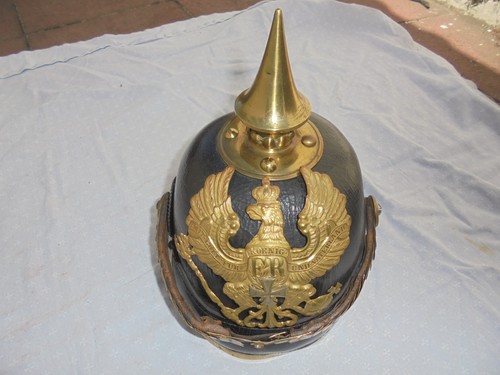 Casque pointe prussien - casque, m1871