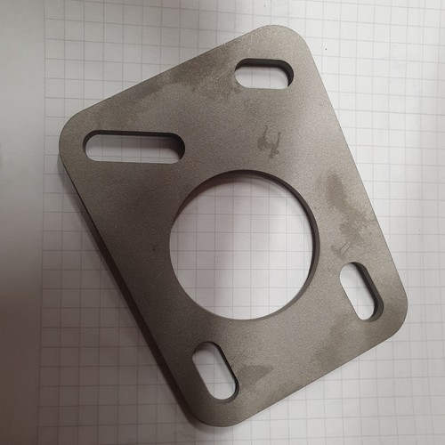 Plaque support turbo inox - plaque,