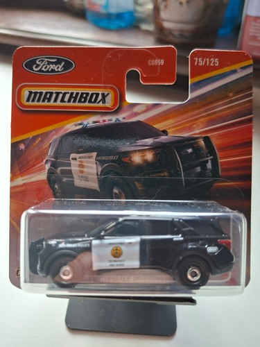 Matchbox ford police - matchbox,