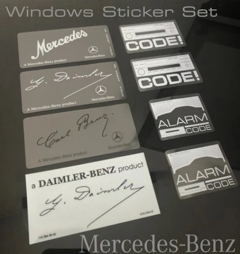 Mercedes benz code w126 w124 - mercedes,