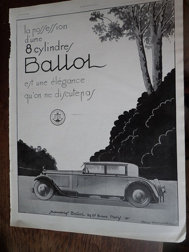 Ballot cyl jumelles huet - +, +