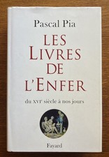 Pia Les livres de l'enfer XVIe à nos jours curiosa érotique 1998 bibliographie
