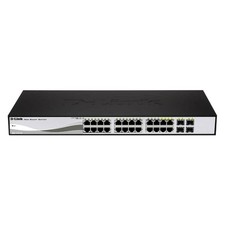 🔌 Switch D-Link DGS-1210-24 Gigabit 24 Ports Smart Manageable Rack 19" 🚀