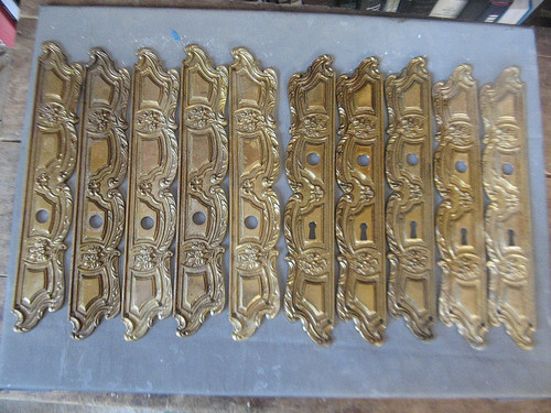 63313 lot 10 plaques de - "63313",