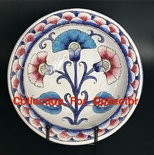 ROMANO INNOCENTI ! ITALIE BOL CERAMIQUE STYLE IZNIK EMAILLEE 1960'S