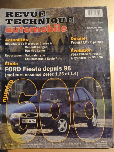 Revue technique automobile - automobile, n°