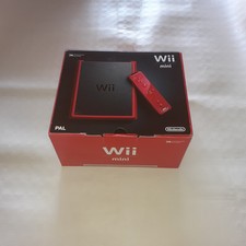 Console Nintendo Wii Mini Rouge Et Noire - Neuf