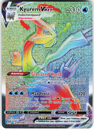 Kyurem vmax 197 - vmax, 197/196