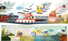 Série complète de fèves