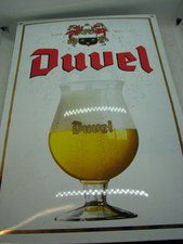plaque emaillee biere duvel
