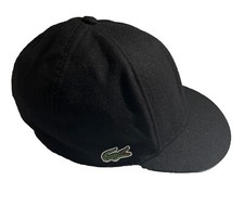 CASQUETTE NOIR LACOSTE LIVE VINTAGE COLLECTION DEVANLAY TAILLE LARGE