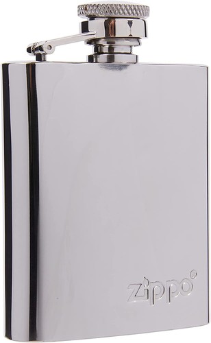 Zippo flask stainless - oz.,