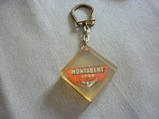 Ancien porte-clé  MONTABERT. LYON. Outils d'extraction. Travaux publics.