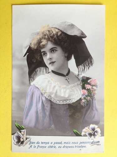 Cpa alsace allemagne couleur - cpa,