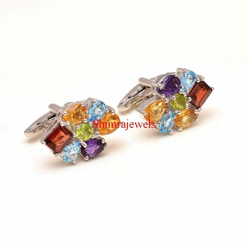 Boutons manchette argent - boutons, en