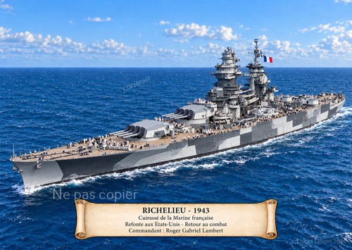 Art print richelieu - art, 1943