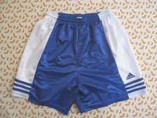 Short adidas blanc bleu - short,
