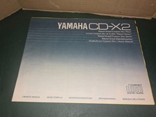 Mode emploi yamaha - emploi, cd-x2