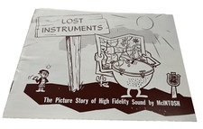 MCINTOSH LOST INSTRUMENTS TUBE