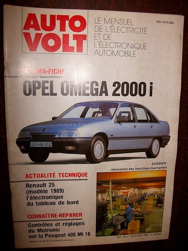 Opel omega 2000 revue - opel,