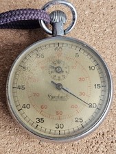 Hanhart chronomètre ancien ● 11 rubis ● Allemagne ● Fonctionnel