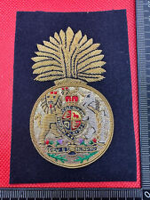 Armée Britannique Lingot Brodé Blazer Badge - Royal Écossais Fusiliers Regiment