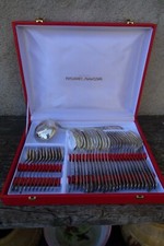 Ménagère métal argenté 37 pièces modèle Louis XV- Francois Frionnet Marly 