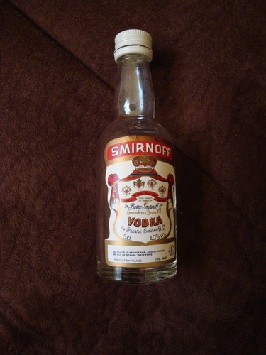 Miniature smirnoff vodka - miniature,