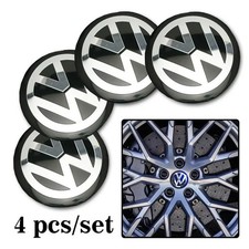 Autocollants de Moyeu Central 56mm pour Volkswagen GT,I R, 4 Pièces Insigne