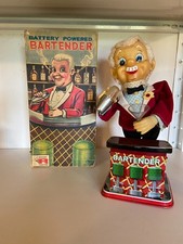 ROSKO BARTENDER- BATTERY TOYS, JAPAN - VERS 1950, AUTOMATE