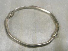 ??  BRACELET RIGIDE ARGENT MASSIF POINÇONS 925 BIJOUX JEWEL