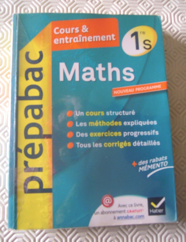 Prépabac maths 1re s - prépabac,