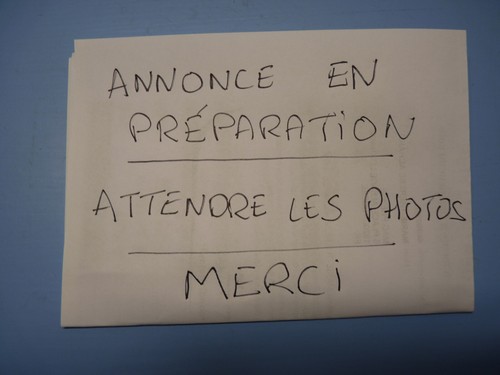 Locomotive vapeur annonce - ho,