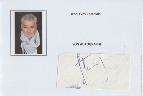 Jean yves chatelais acteur - jean-yves,