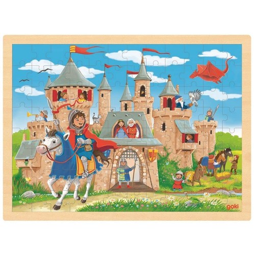 Goki puzzle château fort - château,