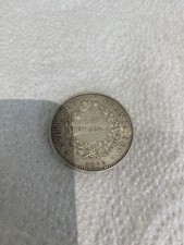 pièce 50 francs argent hercule 1975