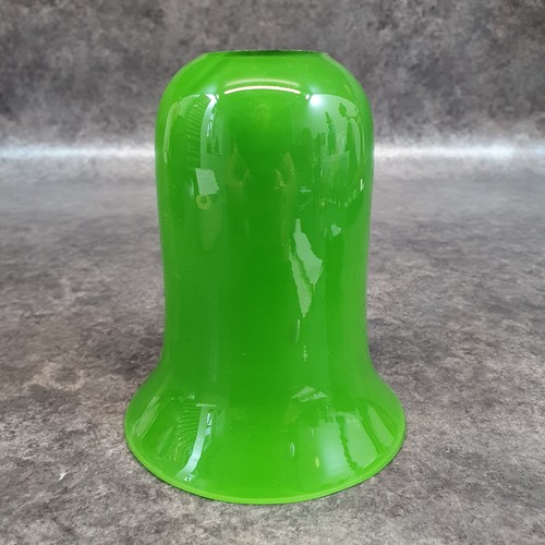 Belle tulipe verre vert - verre,