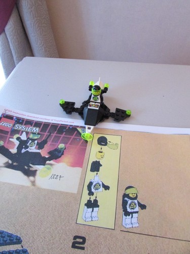 Lego espace1887 blacktron - lego,