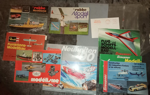 Lot catalogues modelisme - lot, 8
