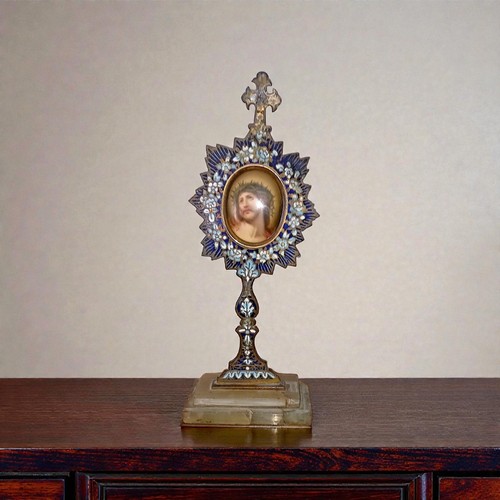 Crucifix autel ancien en - ancien,