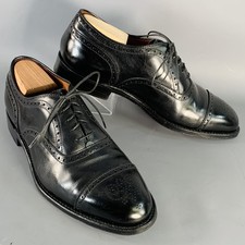 ALDEN Taille 10 Noir Cuir
