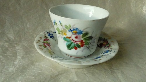 Ancienne tasse chocolat en - ancienne, a