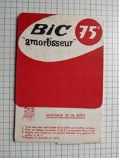 Pub Ecole Stylo Bic Boîte Présentoir Publicitaire – Bic amortisseur – pour 24
