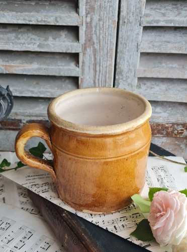 Ancien pot faisselle - pot, egouttoir