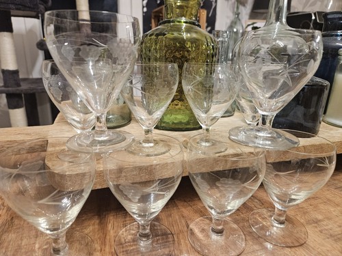 Lot verres à - ​lot, vin