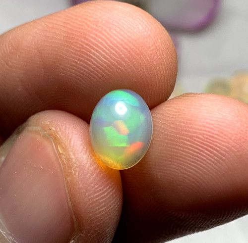 Cabochon ovale vrac - ovale, en