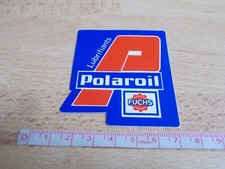 Autocollant POLAROIL LUBRIFIANTS / FUCHS