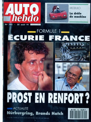 A20 auto hebdo n 792 - hebdo, 20/08/91