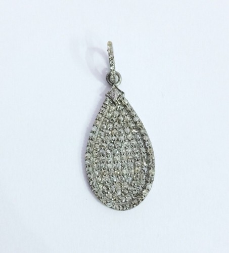 Pave diamant pendentif - pave, 925